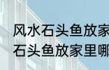 风水石头鱼放家里什么地方合适 风水石头鱼放家里哪个地方合适